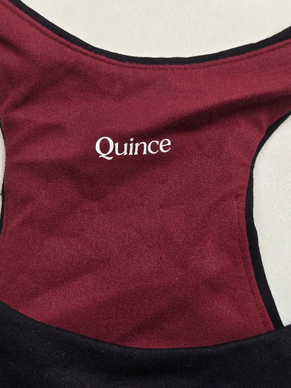 QUINCE Pack Of 2 Girls Ultra-Form Reversible Racerback Bra 10 Black/Merlot 0282